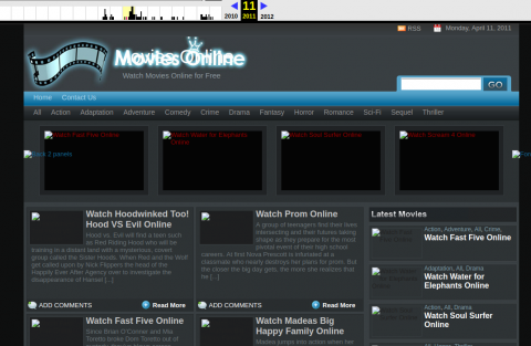 Web.Archive screenshot 1